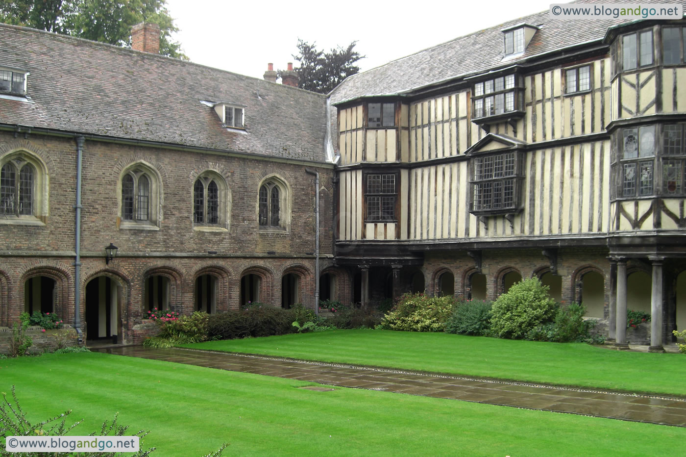 Cambridge - Queen's College, Cloister Court I
